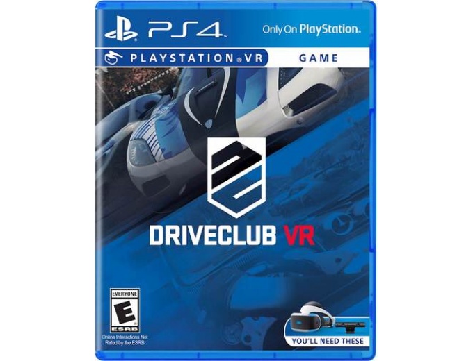 DRIVECLUB VR PlayStation 4