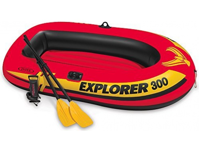 Intex Explorer 300 3-Person Boat Set