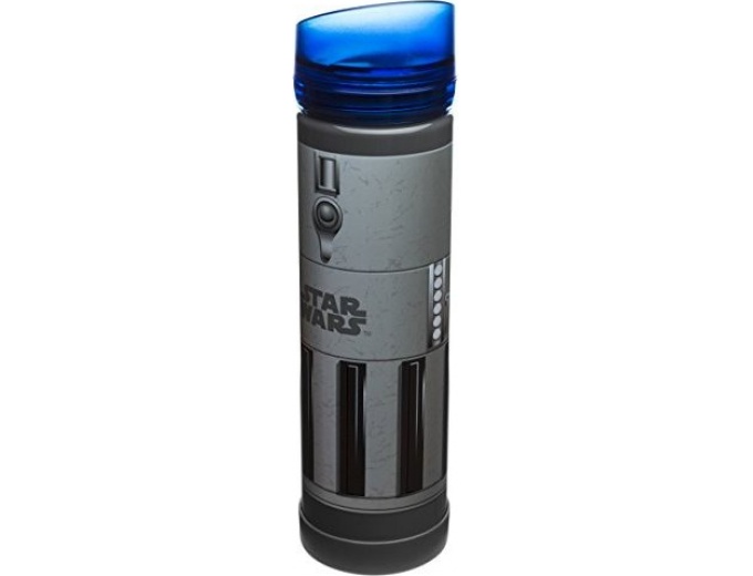 Zak! Designs Blue Light Saber Water Bottle