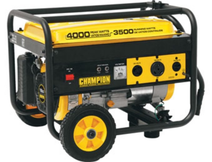Champion 3500W Generator Weekender Package