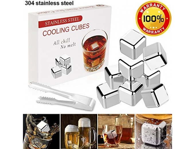 Stainless Steel Whiskey Chilling Stones