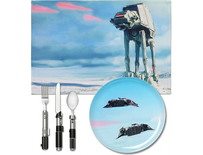 Star Wars Hoth Dinner Set by ThinkGeek