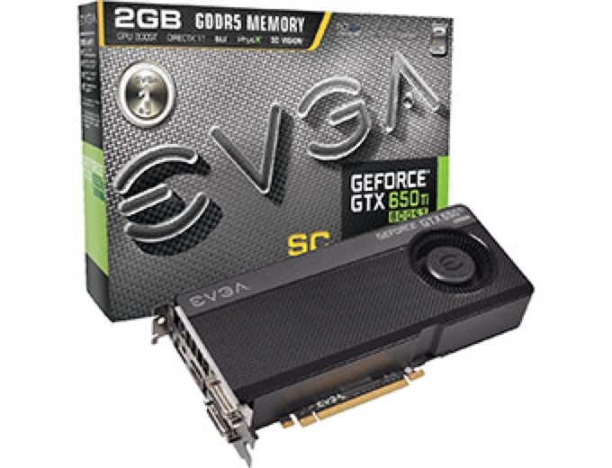 EVGA GeForce GTX650Ti Boost 2GB 192bit GDDR5