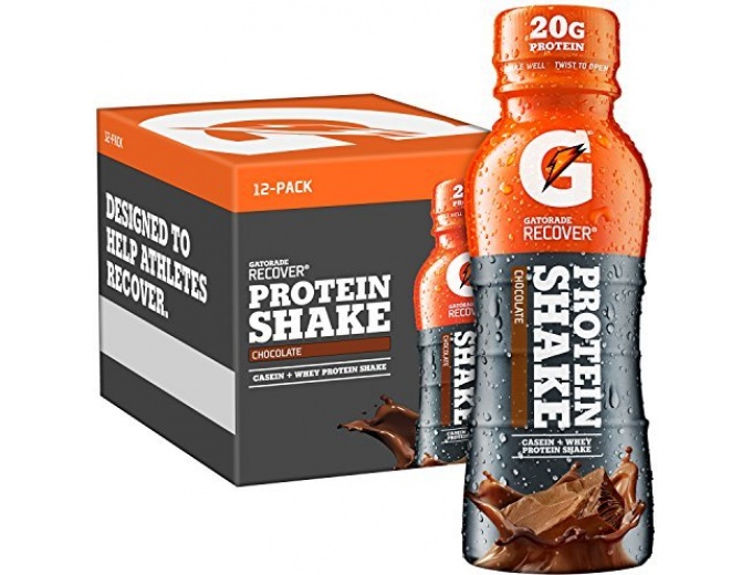 Gatorade Recover Protein Shake, 12 Count