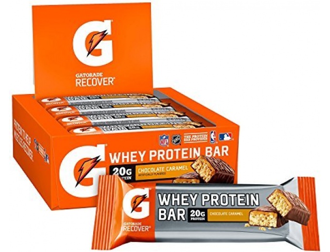 Gatorade Whey Protein Recover Bars 12 Ct
