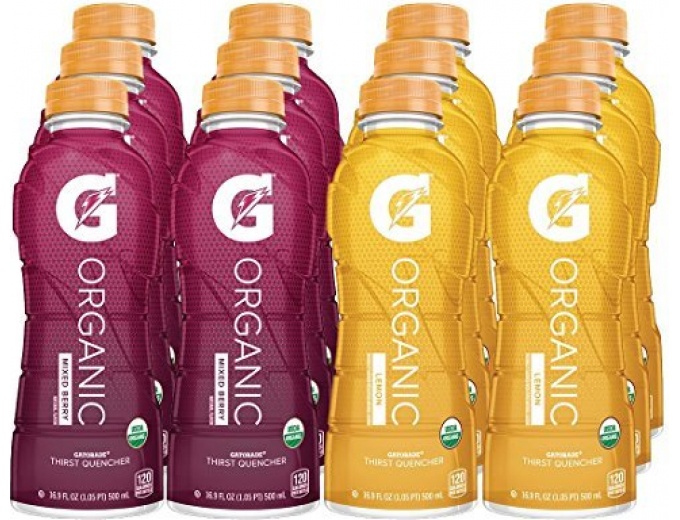 G Organic Gatorade Sports Drink 12 Pack