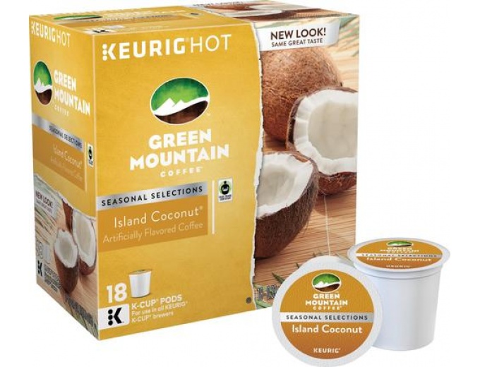 Island Coconut Coffee K-Cups (18-Pack)