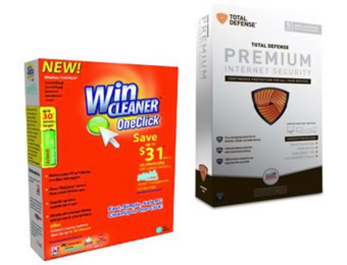 Free WinCleaner & Total Defense Security Bundle