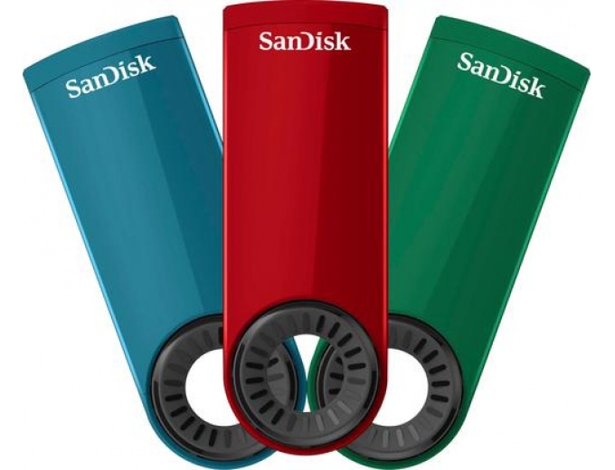 SanDisk Cruzer 16GB USB Drive 3-Pack