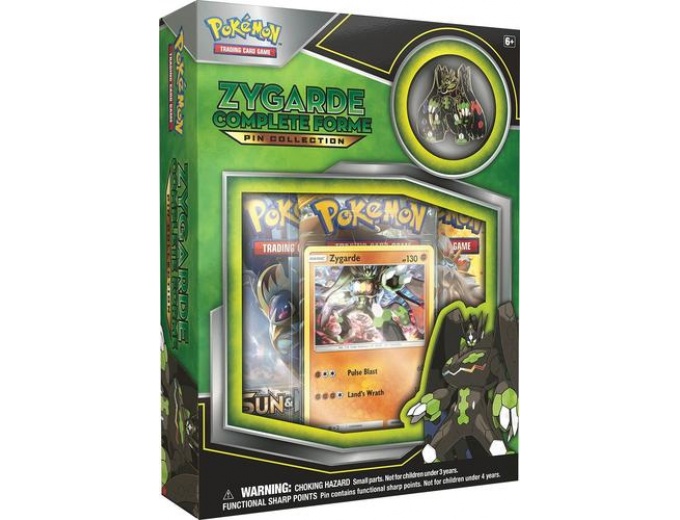 TCG: Zygarde Complete Forme Pin Collection