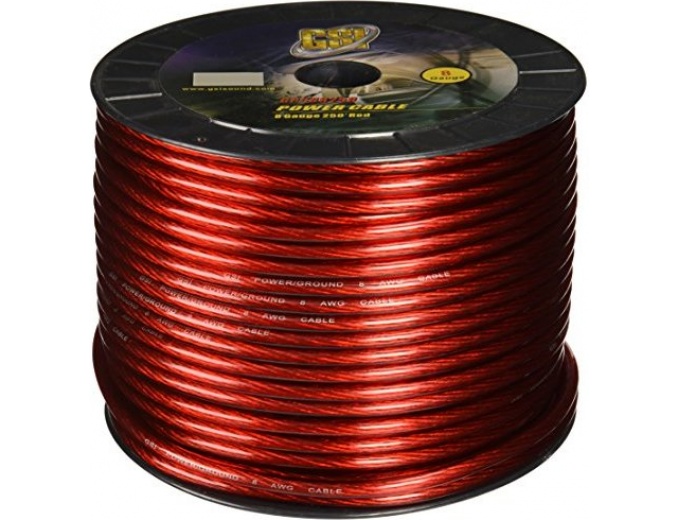 GSI 250' 8 Gauge Power Ground Cables