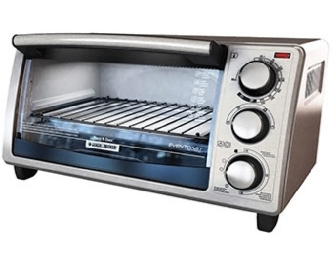 Black & Decker Stainless Toaster Oven