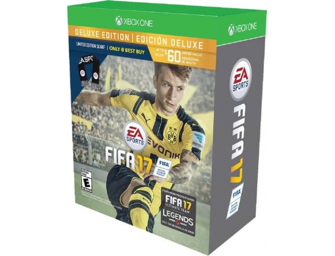 FIFA 17 Deluxe Edition Scarf Bundle