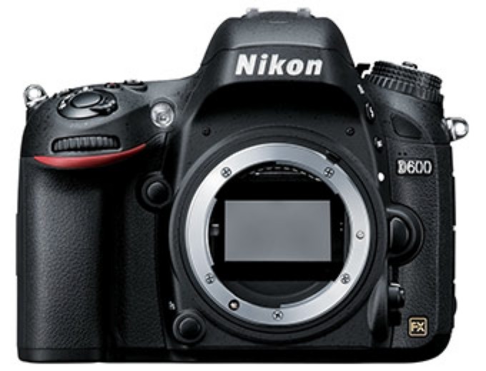 Nikon D600 24.3 MP Digital SLR Camera Body