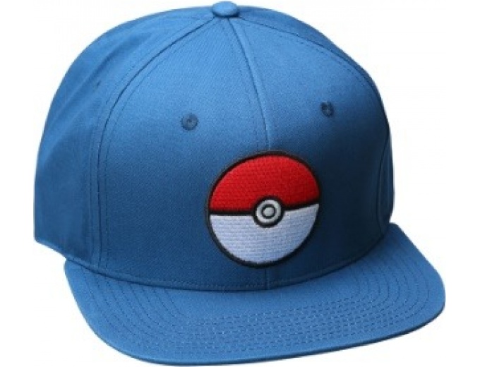 Pokemon Pokeball Trainer Snapback Hat