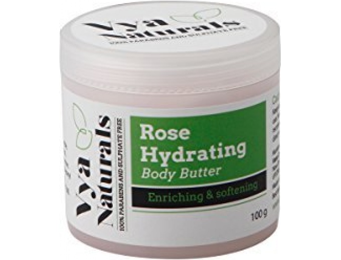 Vya Naturals Rose Hydrating Body Butter