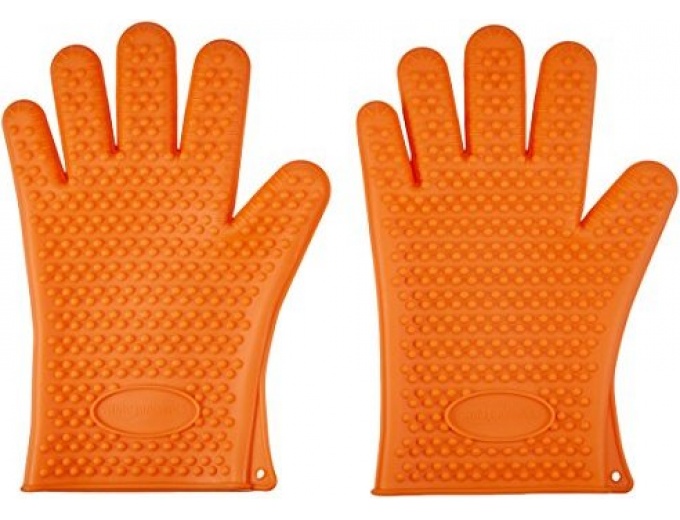 AmazonBasics Silicone BBQ Gloves