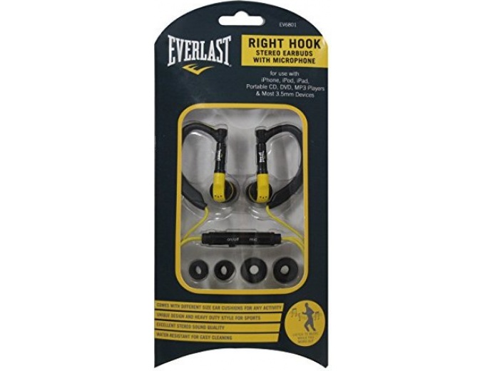 Everlast "Right Hook" Sports Earbuds