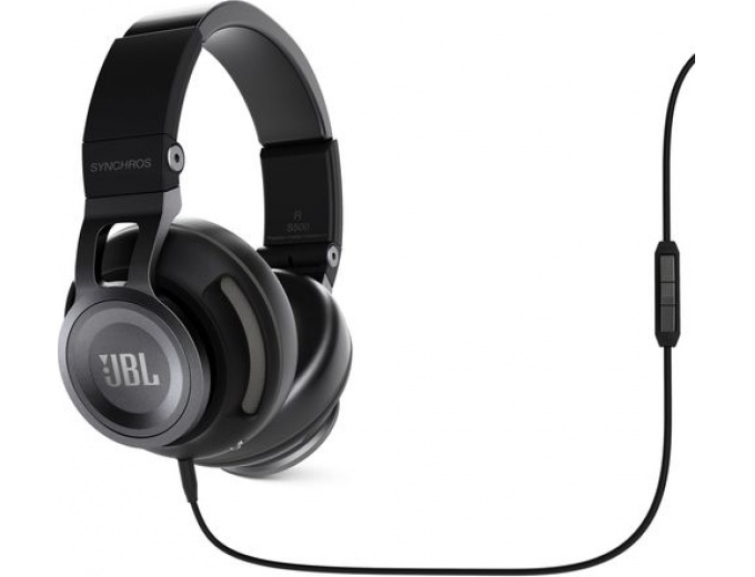 JBL Synchros S500 Headphones, Black or White