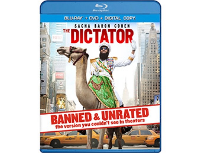 The Dictator: Banned & Unrated Blu-ray + DVD