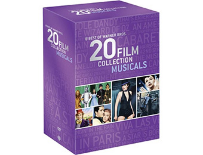 Warner Bros: 20 Musicals Film Collection DVD