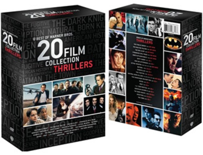 Warner Bros: 20 Thrillers Film Collection DVD