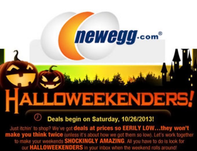 Newegg 2-Day Halloweekenders Deals