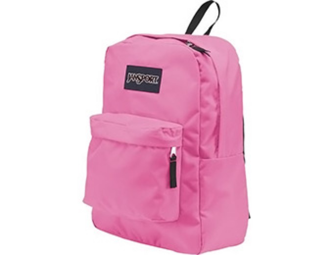 JanSport Pink Superbreak Laptop Backpack