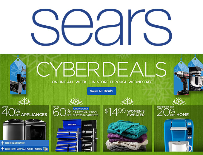 Sears Cyber Deals