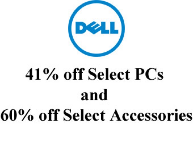 Dell 72 Hour Sale - 41% off Select PCs
