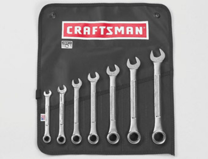 Craftsman 7PC Professional Wrench Set