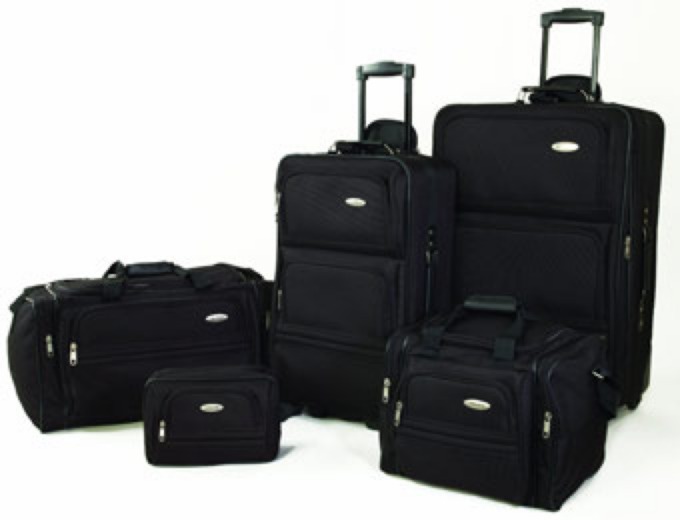 Samsonite 5 Piece Travel Luggage Set