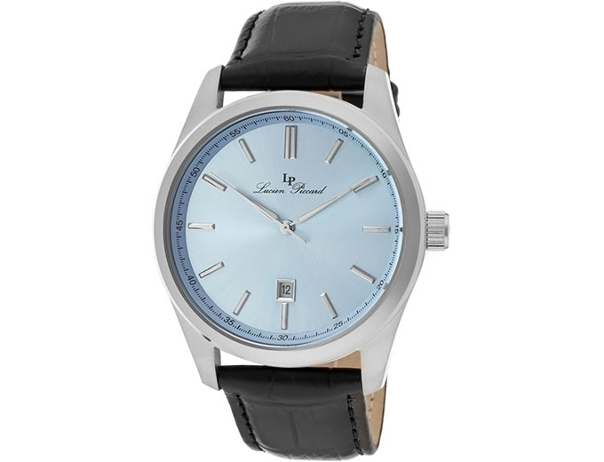 Lucien Piccard Men's Eiger Leather Watch