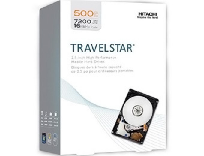HGST Travelstar 500GB 7200RPM 2.5" Hard Drive