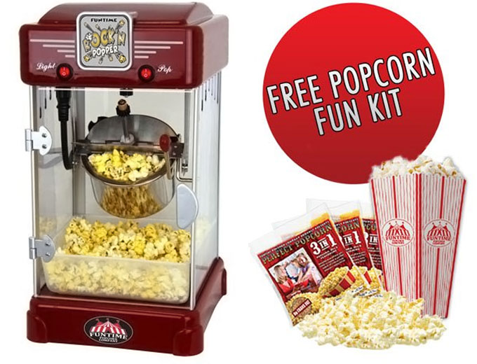 Funtime Rock'n Popper Popcorn Machine