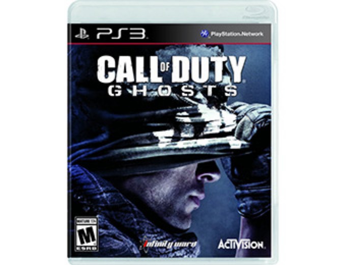 $10 Gift Card w/ Call of Duty: Ghosts PS3