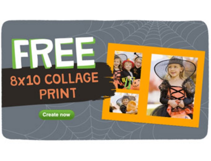 Free 8x10 Collage Print at Walgreens