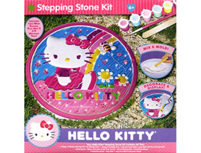 Hello Kitty Stepping Stone Kit