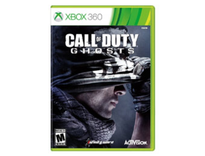 $10 Gift Card w/ Call of Duty: Ghosts Xbox 360