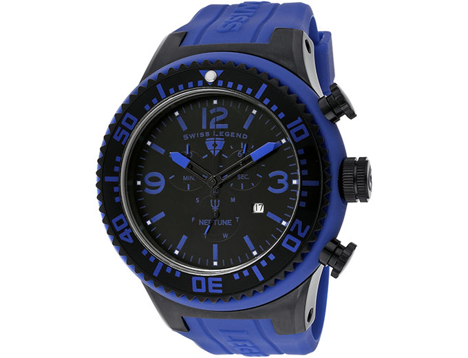 Swiss Legend Men's Neptune Silicone Watch