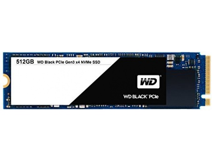 WD Black 512GB PCIe NVMe Performance SSD