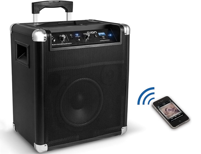 ION Block Rocker Portable Bluetooth Speaker