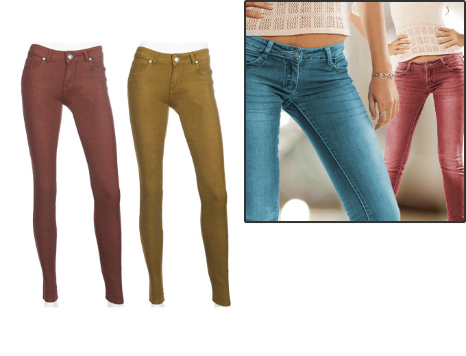 Paulina Women's Stretch Denim Jeans