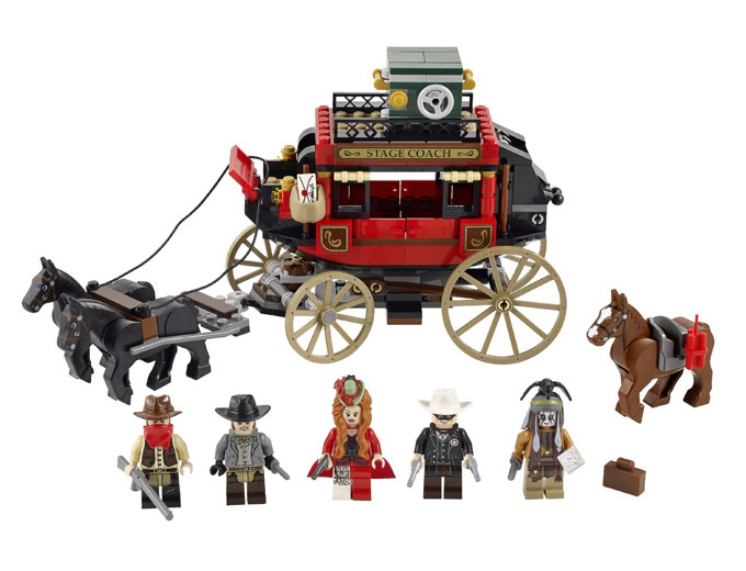 LEGO The Lone Ranger Stagecoach Escape