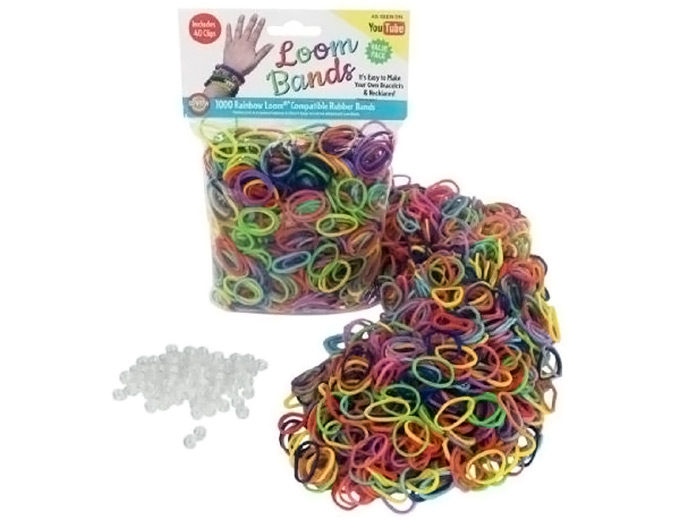 1000 Refill Loom Rubber Bands