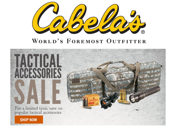 Cabela's Tactical Accessories Sale