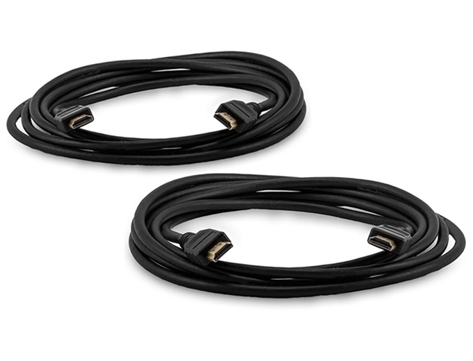 25 Foot HDMI 1.4 Cable 2-Pack