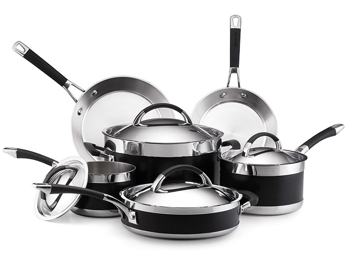 Anolon Ultra Clad Stainless Steel Cookware Set