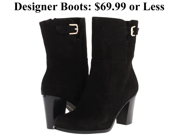 Designer Fashion Boots $69.99 or Less