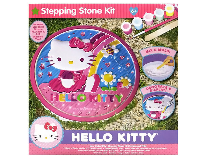 Hello Kitty Stepping Stone Kit